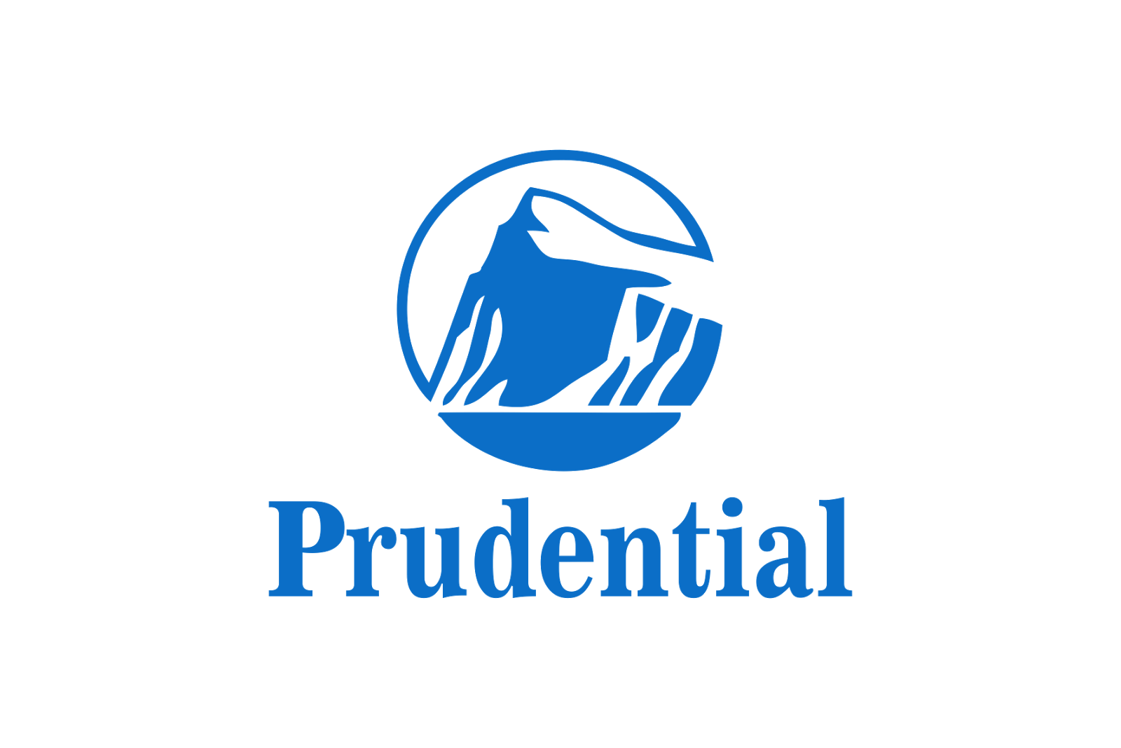 A green background with the word prudential in it.
