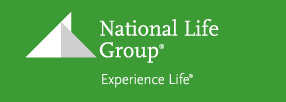A green background with the national life group logo.